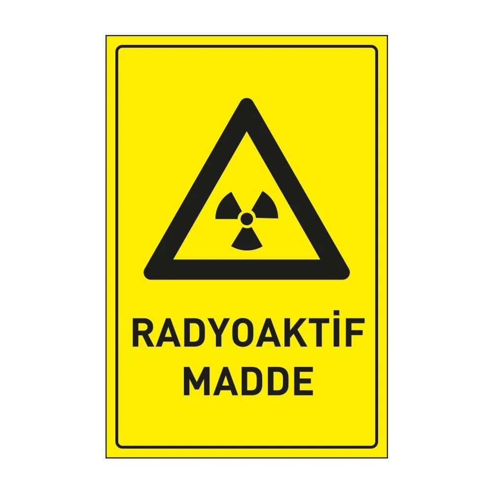 Radyoaktif Madde Levhası