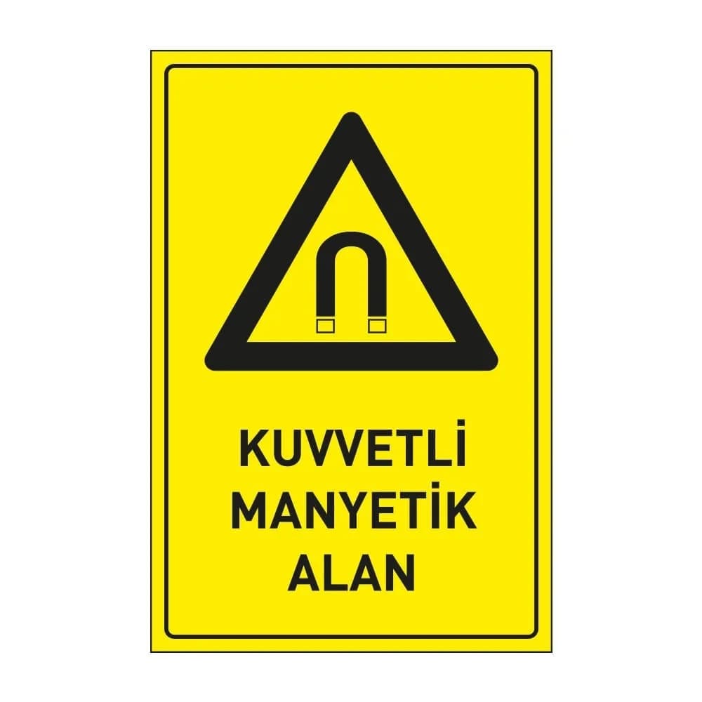 Kuvvetli Manyetik Alan Levhası