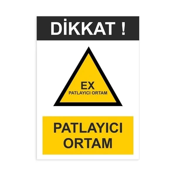 Ex Patlayıcı Ortam