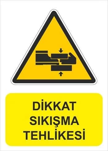 Dikkat Sıkışma Tehlikesi