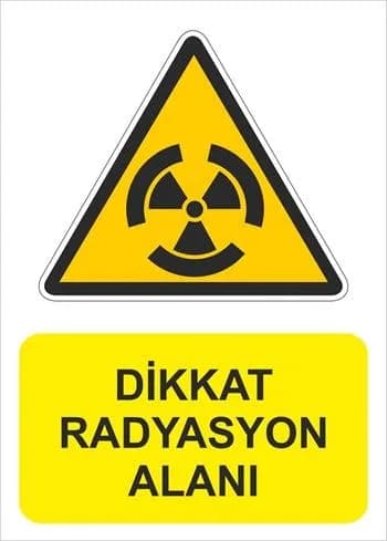 Dikkat Radyasyon Alanı