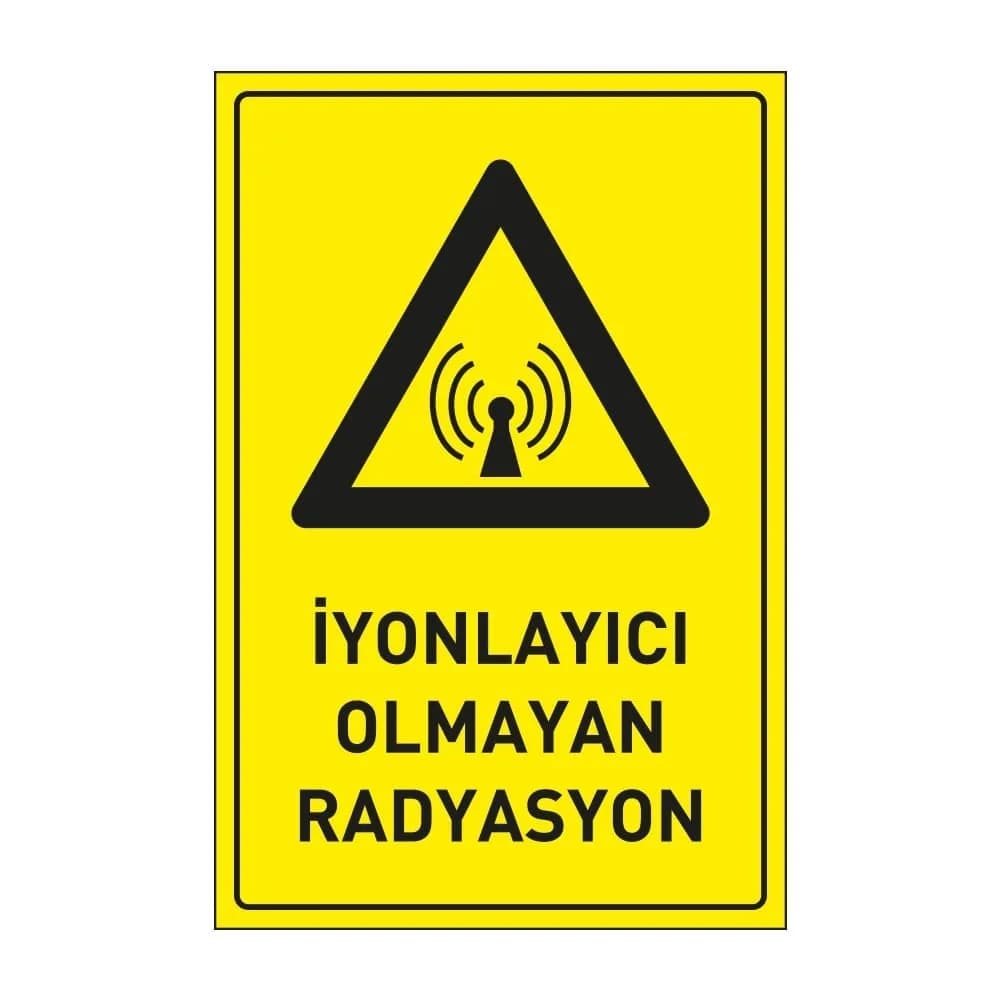 İyonlayıcı Olmayan Radyasyon Levhası