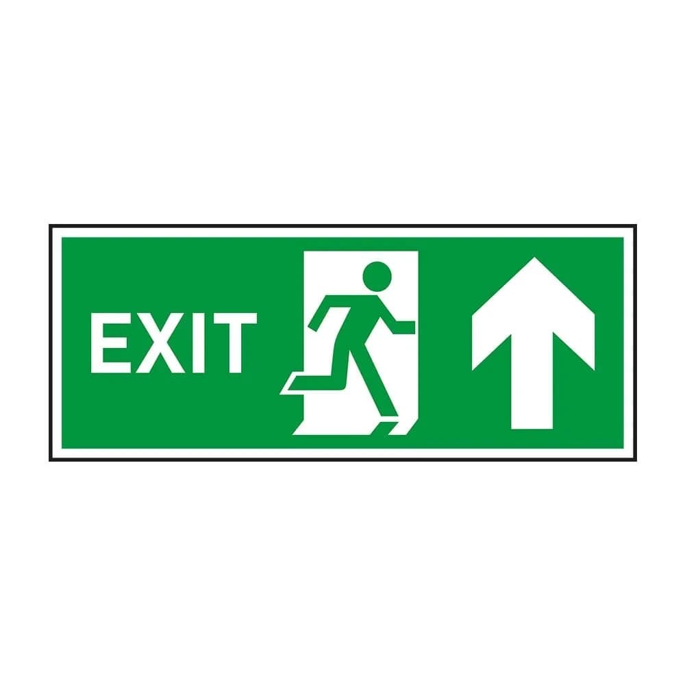 Exit Yukarı Ok Fotolümenli